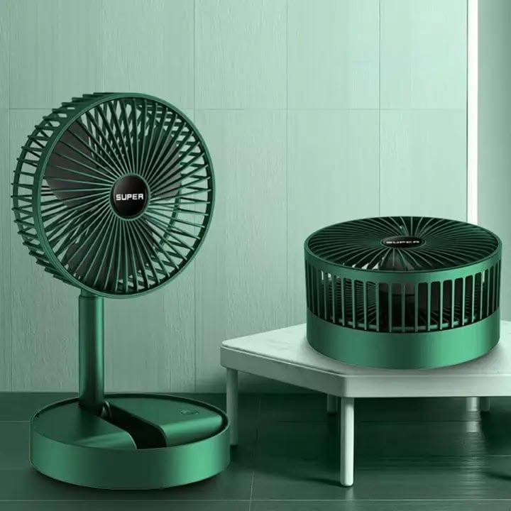 Rechargeable Telescopic Foldable Fan