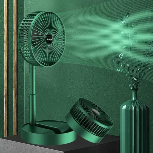 Rechargeable Telescopic Foldable Fan