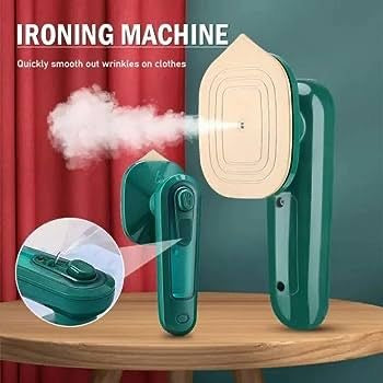 Mini Ironing Machine, Handheld Steam Iron for Clothes
