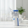 Portable Mesh Nebulizer for Adults and Kids, Mini Handheld Ultrasonic Inhaler, Wireless, Low-Noise, with Respiratory Mask