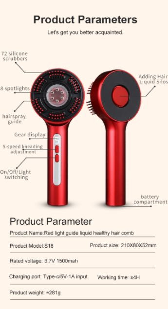 Scalp Massager Comb